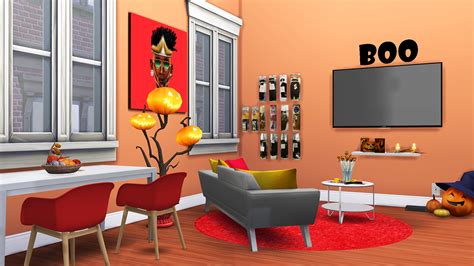 Sims 4 Halloween Cc Home Decor Haul Download — Natural Hair Care