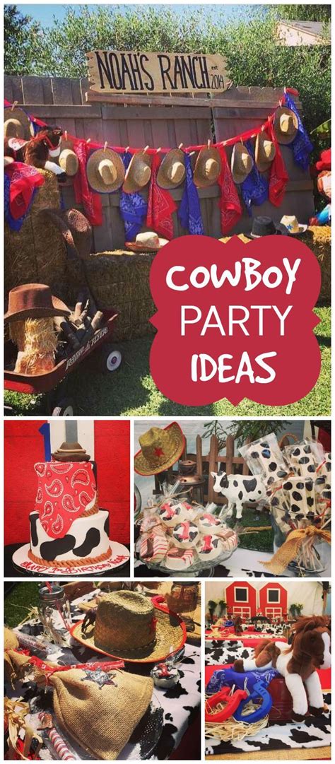 Western Cowboy Birthday 1st Birthday Bash At Noah S Ranch Catch