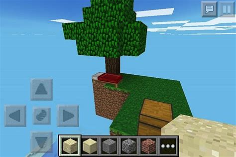 Each player spawns on a small floating island with limited resources and must think creatively to gather materials, expand the island and survive. Skyblock Original for MCPE 0.7.2 Minecraft Project