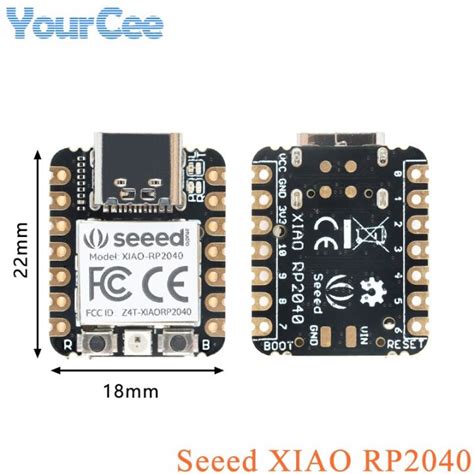 Seeed Seeeduino Xiao Rp2040 Raspberry Pi Rp2040 Chip Development Board Module For Arduino