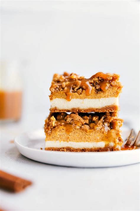 Pumpkin Cheesecake Bars With Video Chelseas Messy Apron