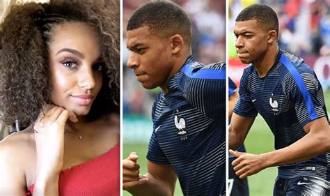 Kylian Mbpappe Girlfriend Alicia Aylies Jets Out To See France Beat