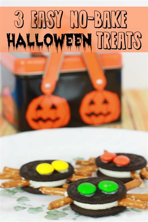 3 Easy No Bake Halloween Treats Grandma Ideas