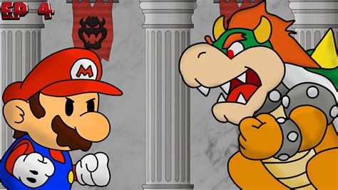 Mario Vs Bowser Battle In Bowsers Castle Mariovsbowser Mario
