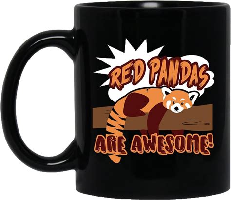 Red Panda Coffee Mugs Red Panda Tea Cup Cool Design Mug