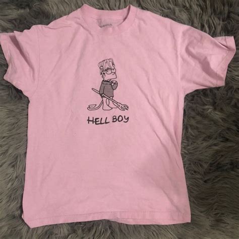 Hellboy Lil Peep Superrradical Tee On Mercari Lil Peep T Shirt Tees