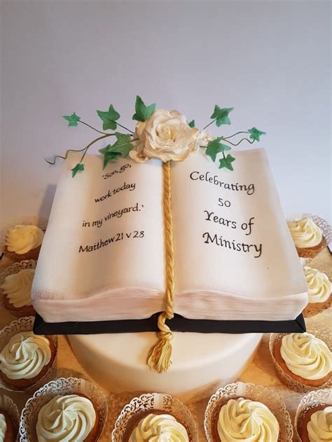 You might have even asked the question yourself. Bible cake ideas | church anniversary | bible with sugar ...