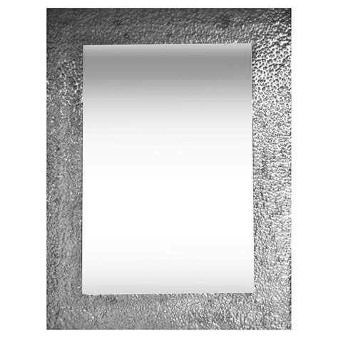 24 X 32 Silver Rectangle Decorative Mirror Ptm Images Framed