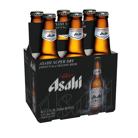 Asahi Super Dry Beer 112 Oz Bottles Shop Beer At H E B