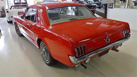 1965 Ford Mustang 95107 Miles Orange 2 Door Hard Top 289 Automatic