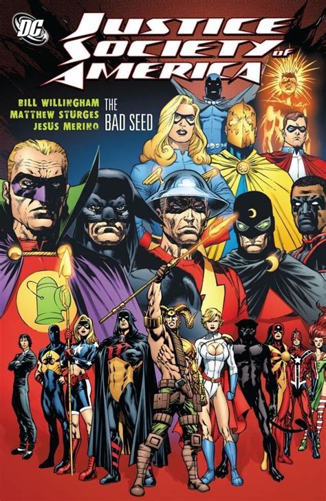Justice Society Of America Superhero Characters Comic Book Characters