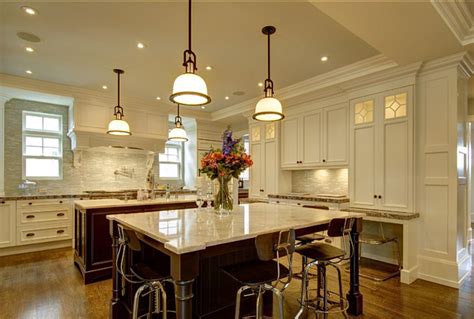 Two kitchen islands can be beneficial to all kinds of lifestyles. Spacious Kitchen Designs With Two Islands