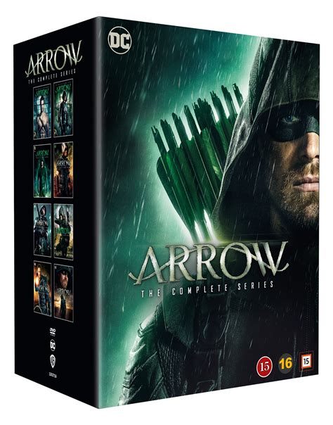 Arrow Sæson 1 8 Komplet Dvd