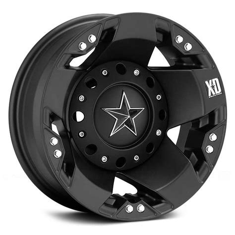 Kmc Xd Series Rockstar Paintedmatte Black Rear Wheel 1010tires