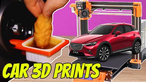 Smart 3d Printed Car Accessories Youtube