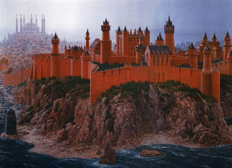 The Red Keep The Great Royal Seat Of All Westeros By Ted Nasmith