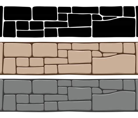 Stone Wall Clip Art Illustrations Royalty Free Vector Graphics And Clip