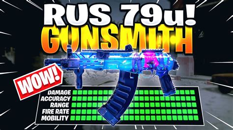 Ultimate Rus 79u Gunsmith High Damage No Recoil Rus79u Best