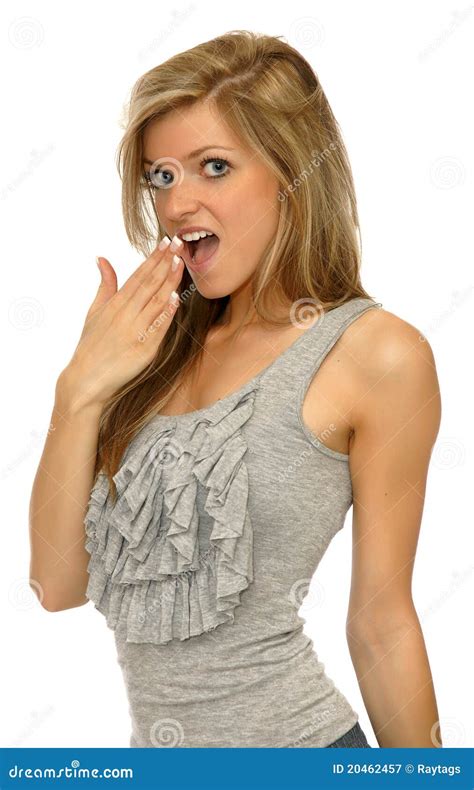 Oh My Goodness Stock Image Image Of Looking Grey Startled 20462457