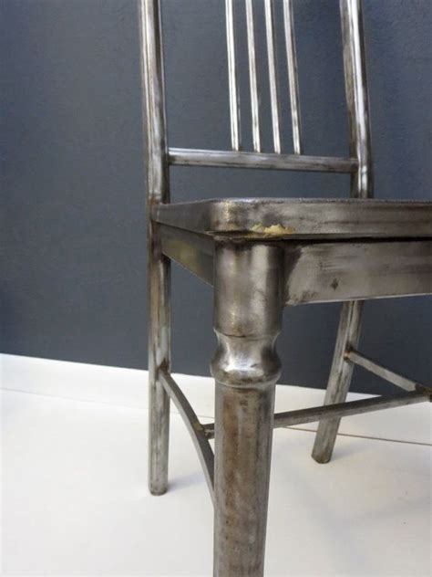 Luxury handmade vintage industrial furniture for home and. Vintage Industrial Chair 1920s bare steel Simmons by ...