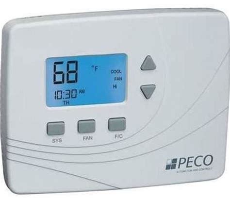 Shop with afterpay on eligible items. CommercialElectThermostat3spd For Peco Controls Part ...