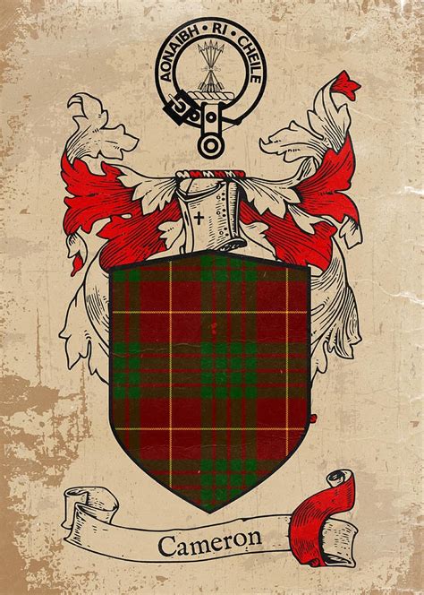 Clan Cameron The Tale Of Five Arrows Scotlandshop