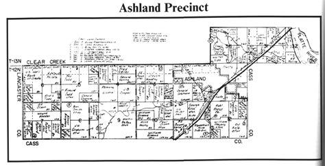 1983 Saunders County History Ashland