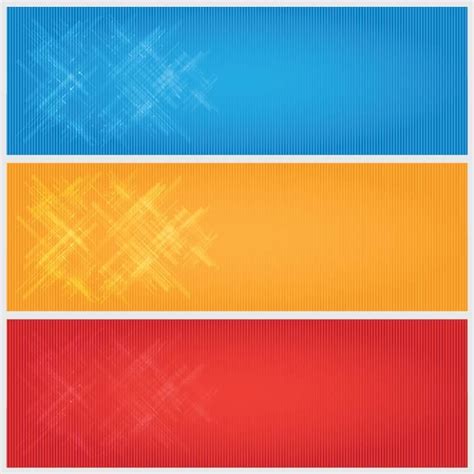 Bright Linen Banner Backgrounds Vector Download