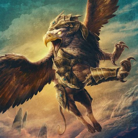 Jason Engle Griffin Mythical Fantasy Beasts Mythical Creatures