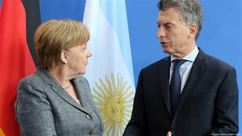 Macri Recibe Espaldarazo De Merkel Dw 05072016