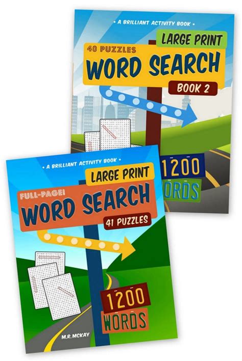 Large Print Word Search Puzzle Books Click Americana