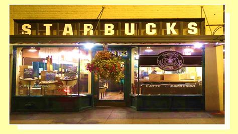 Original Starbucks The Worlds First Starbucks Store In Seattle Vlog