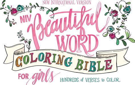 NIV Beautiful Word Coloring Bible for Girls | Hundreds of Verses to Color
