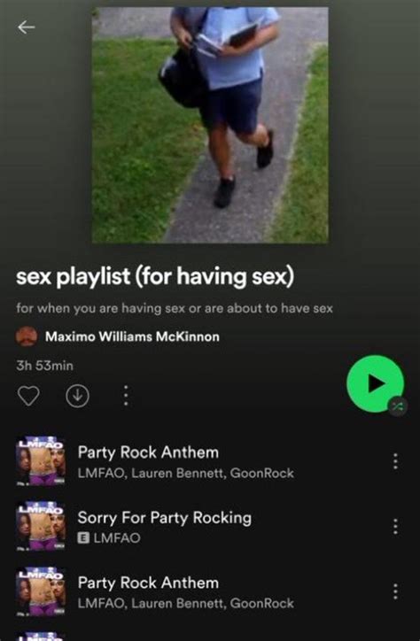 Sex Playlist For Having Sex Weird Spotify Playlists Know Your Meme