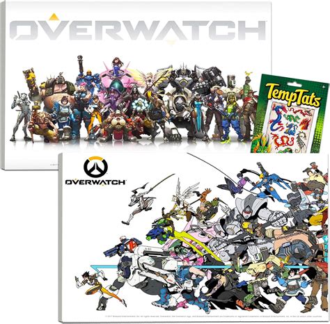 Overwatch Poster Set Bundle Includes 2 Overwatch Mounted