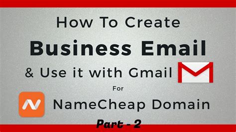 How To Create Business Email And Use It With Gmail For Free Part 2