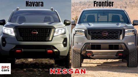 Nissan Navara Vs Nissan Frontier Design