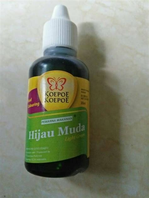 Maybe you would like to learn more about one of these? Jual Pewarna Hijau Muda+Koepoe-Koepoe 30ml+Untuk Makanan ...