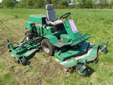 Ransomes T 51d Batwing Commercial Ride On Lawnmower 51hp Kubota Diesel