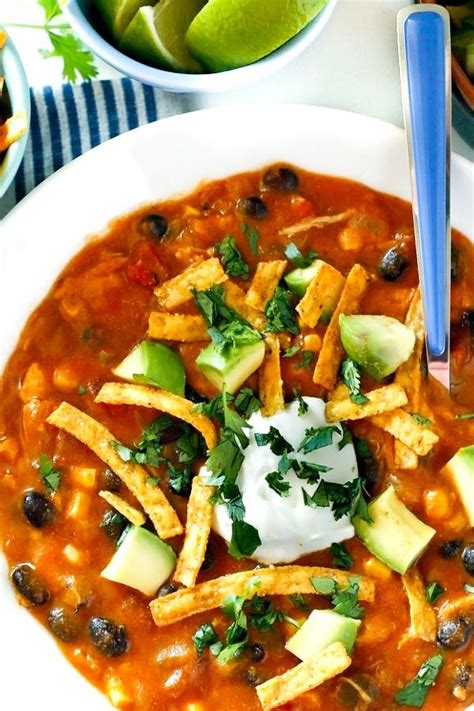 This chicken enchilada soup features a rich and creamy broth, plenty of melted cheese, and the spicy, toasty flavor of chilies. This quick and easy Chicken Enchilada Soup recipe is ...