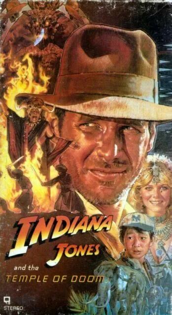 Indiana Jones And The Temple Of Doom Vhs Used Harrison Ford