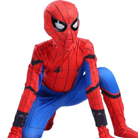Spiderman Homecoming Costume For Kids Halloween Party New Boy Superhero