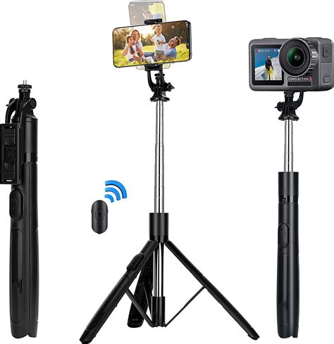 Ustine Selfie Stick 3 In 1 Bluetooth Selfie Stick Tripod 622inches Extendable Tripod Stand