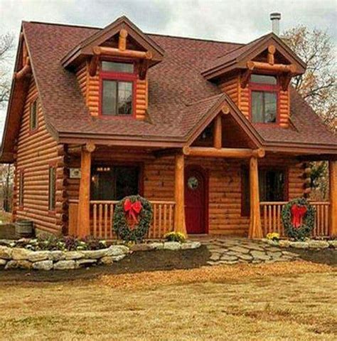 Rustic Tiny House Cabin House Plans Log Cabin Exterior