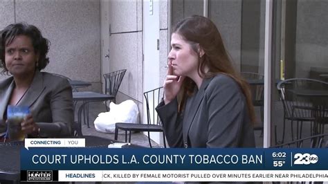 Federal Appeals Court Upholds Los Angeles County Ban On Flavored Tobacco Products Youtube