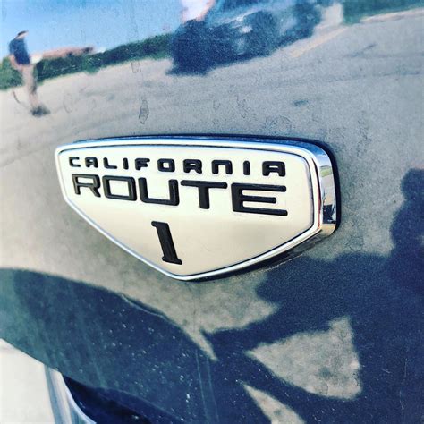 California Route 1 Mach E Badge Macheforum Ford Mustang Mach E News