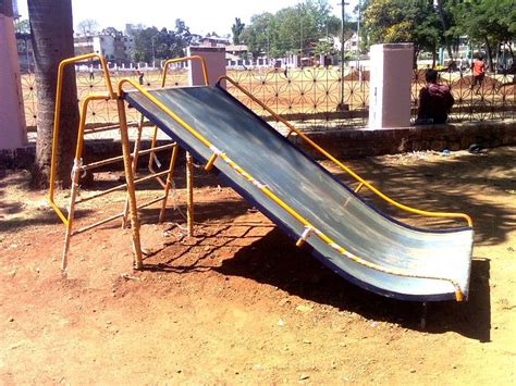 Multicolor Ms Wide Playground Slide For Playing Size 10 Feet At Rs