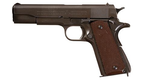 Us Colt 1911a1 Pistol British Lend Lease Type Markings Rock