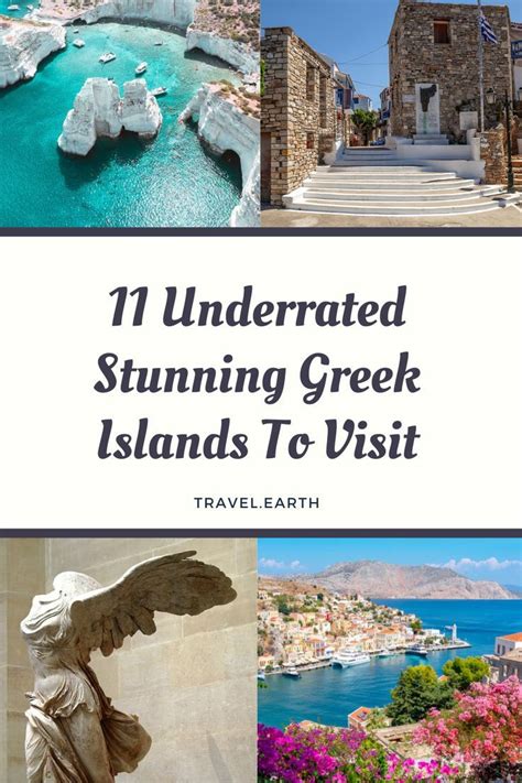 An Image With The Words11 Underrated Stunning Greek Islands To Visit