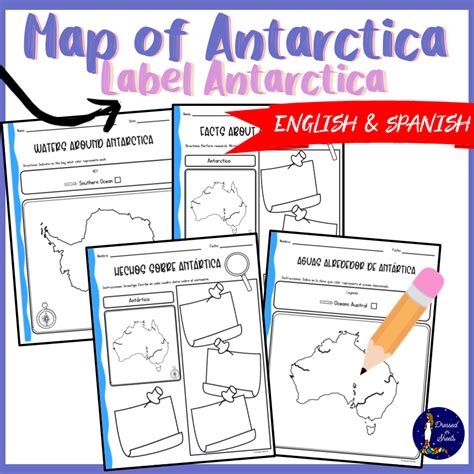 Map Of Antarctica Label Antarctica Made By Teachers
